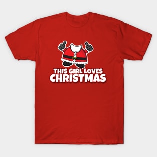 This Girl Loves Christmas T-Shirt